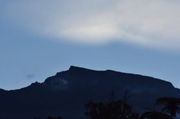 Le Piton au coucher