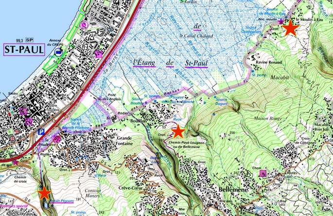 Bernica map