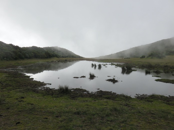 13 - Bassin de l'Argamasse presque à sec