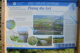 Panneau Etang du Gol