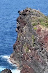 Eperon rocheux du Piton Grande Anse