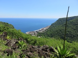 Grande Cahloupe Vude sur les travaux de la NRL du haut du Chemin des Anglais