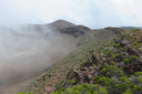 Sur la crête du Demi-Piton