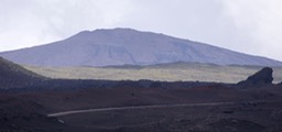 Piton de la Fournaise vu de la Plaine des sables