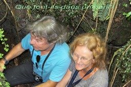 ML- Nicole et Jean-Paul dans un baril