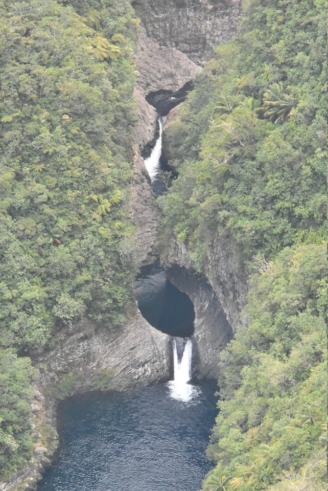 La rivière des Marsouins depuis le belvédère