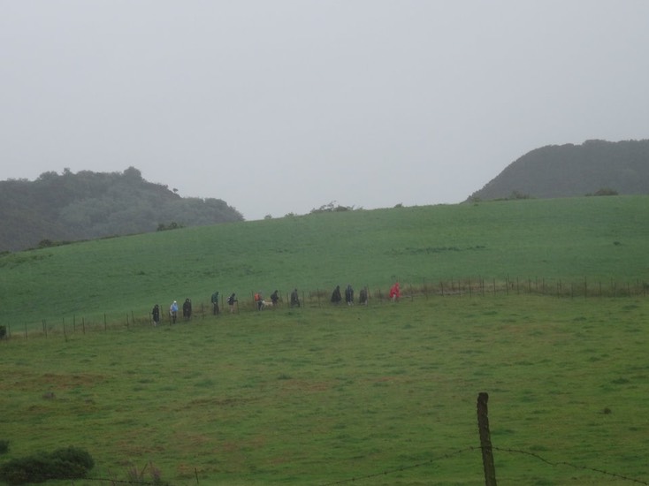 Retour sous la pluie