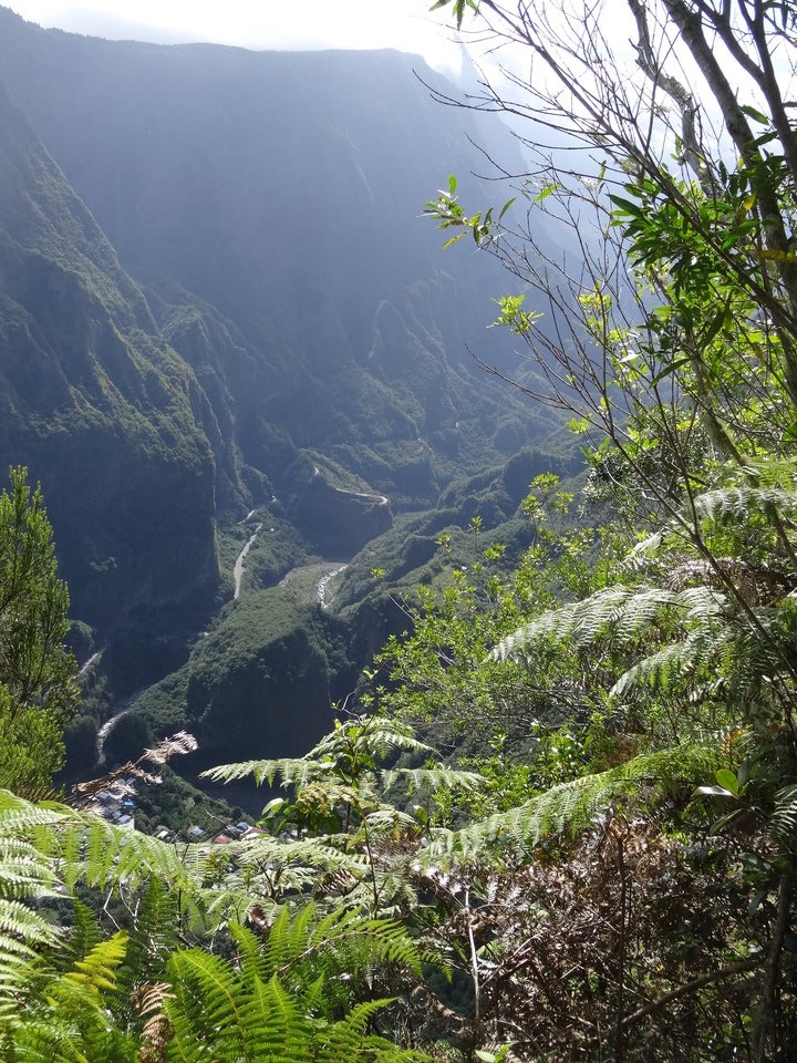 Entrée du cirque de Cilaos