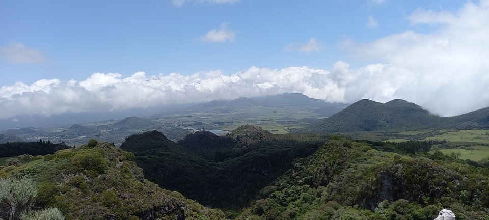 Les trois cratères des Trous blancs